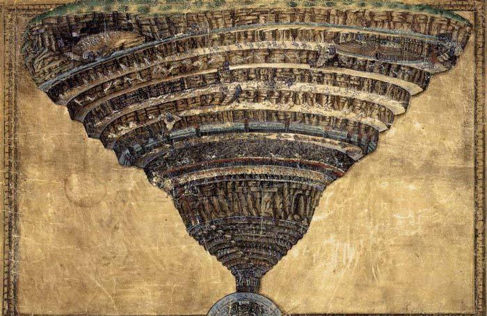 The Abyss of Hell, BOTTICELLI, Sandro